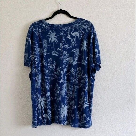 We The Free Bali Backpacker Knit T-Shirt Berry Combo Size Medium Linen Blend - Picture 4 of 7